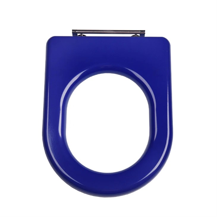navy blue toilet lid cover